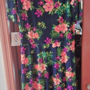 LuLaRoe Floral Maxi Dress